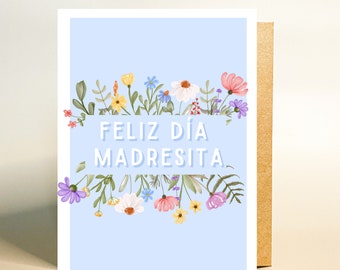 Mother’s Day card, Tarjeta día de las madres, Funny Spanish Custom Greeting Card, Birthday Card For Mom, Gift for Mom, Mothers Card
