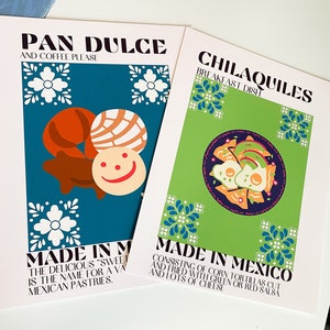 5x7 & 8.5x11 Prints, Mexican Art, Mexican food, tequila print, tacos print, mexican decor, cool wall art, high quality prints