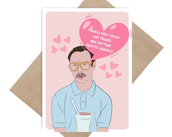 Love card Kip Napoleon dynamite  birthday Card Tarjeta De Cumpleaños Graciosa, Funny Greeting Card, Birthday Card For women,Gift for  Friend