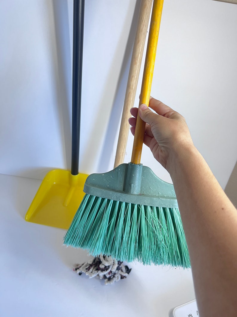 Broom Mop dustpan for KIDS escoba trapeador recogedor para niños image 2