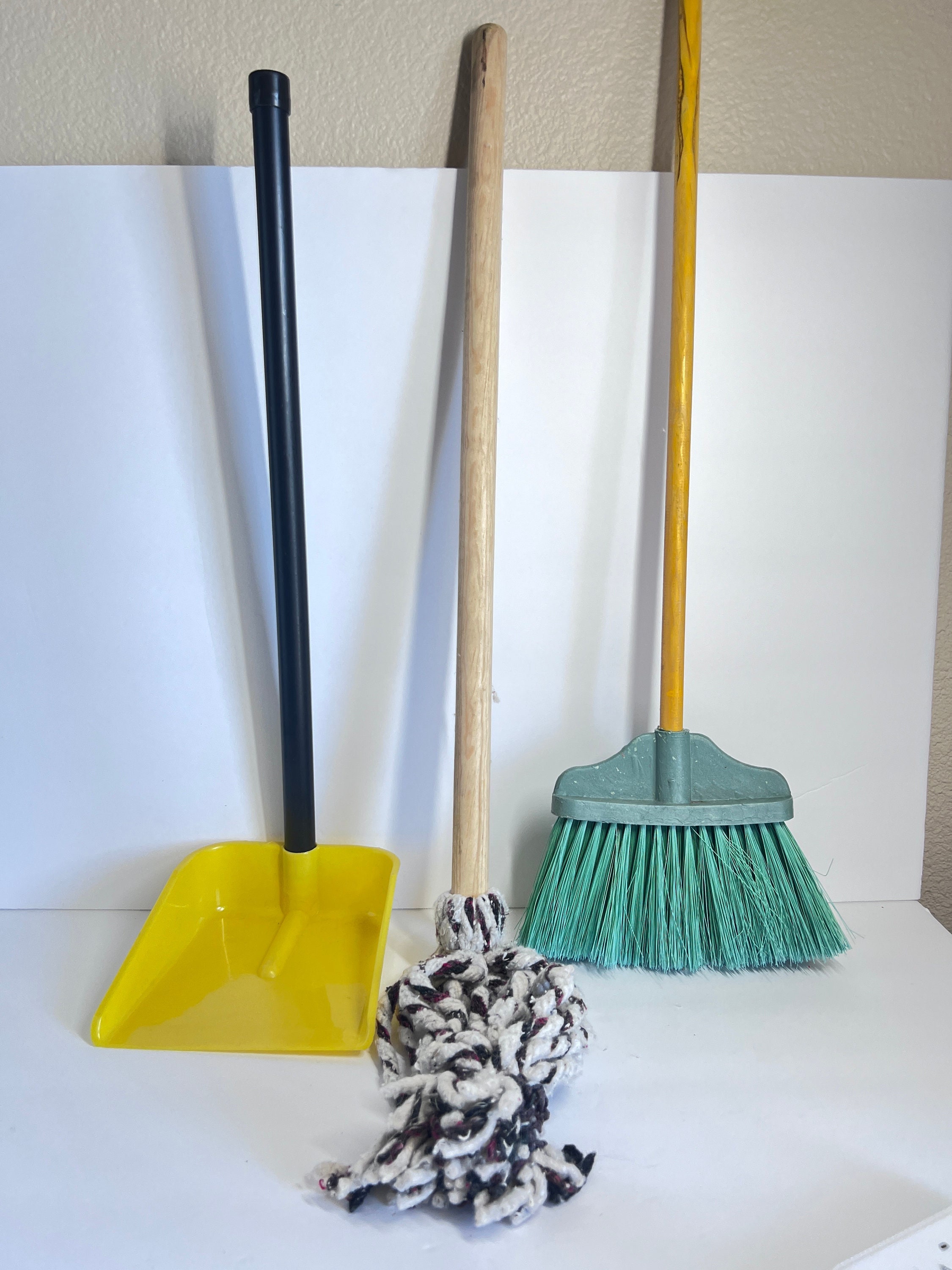 Broom Mop Dustpan for KIDS Escoba Trapeador Recogedor Para Niños -   Ireland