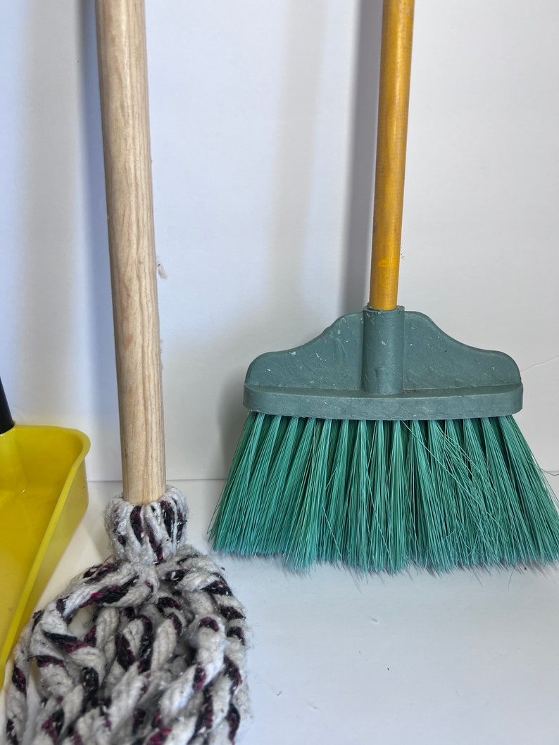 Broom Mop dustpan for KIDS escoba trapeador recogedor para niños image 5