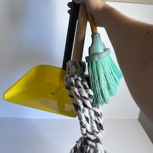Broom Mop dustpan for KIDS escoba trapeador recogedor para niños image 4