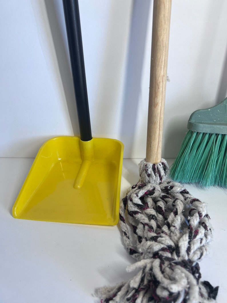Broom Mop dustpan for KIDS escoba trapeador recogedor para niños image 7