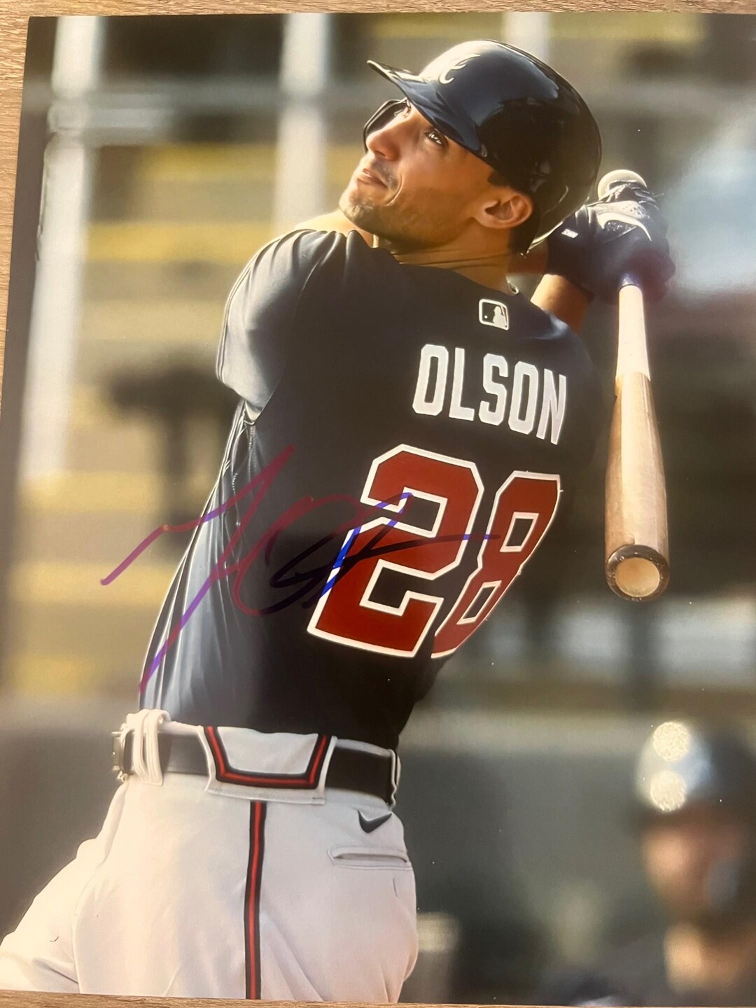 Matt Olson Atlanta Braves 1st Baseman Signed 8x10 Photo - Etsy