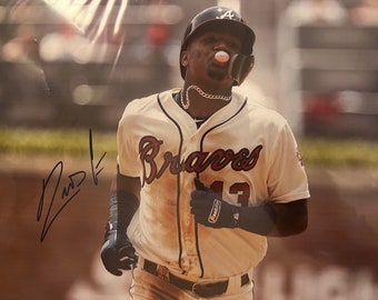 ロナルド・アクーニャ・ジュニア アトランタ・ブレーブス 直筆サイン