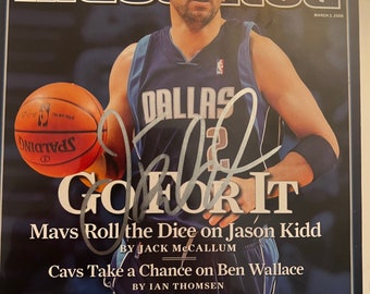 Jason Kidd firmó la portada de Sports Illustrated Mavericks
