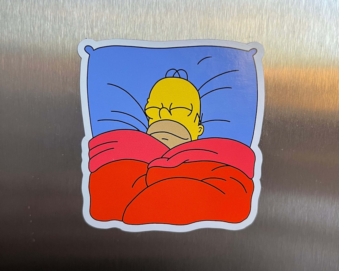 Homer Simpson Big Toasty Cinnamon Bun Fridge, Locker
