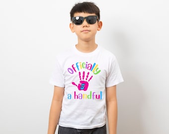 Officially a Handful 5 PNG digital download