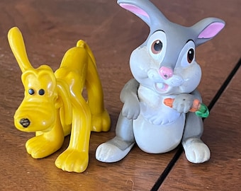 Darling 1988 Disney McDonalds Happy Meal Thumper with his Friend Pluto