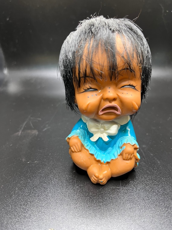 Vintage 1960 s Moody Cuties Crying Baby Doll Etsy