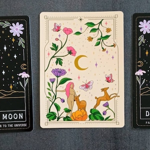 Livret accompagnant le jeu  de cartes Moon Witch en français