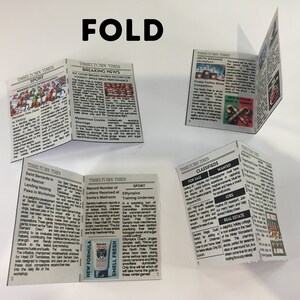 Elf Prop - Newspaper - Instant Digital Download - Printable - Christmas ...
