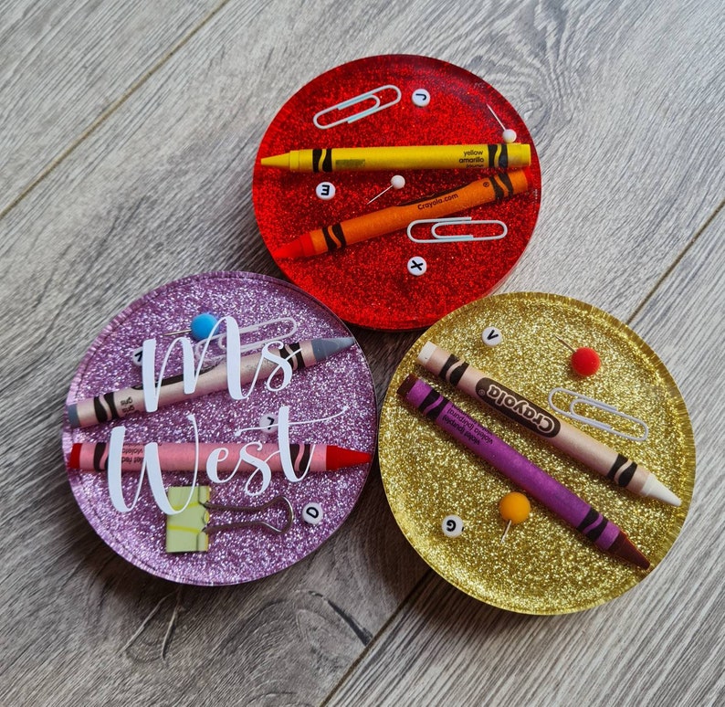 Teacher Coasters Personalised Teacher Paperweight Gift Etsy Australia