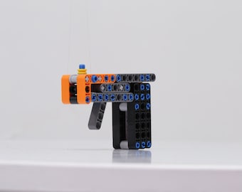 Mini gun Meccano working Model - PDF Instruction