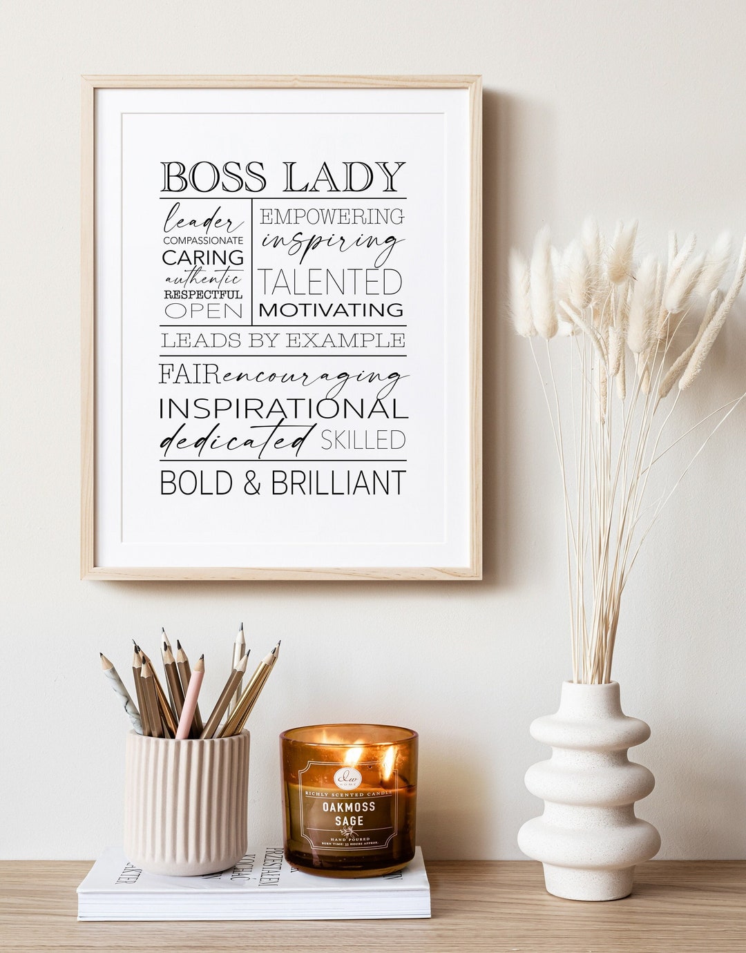 Boss Lady Printable Quote, Boss Lady Digital Download, Boss Lady Quote