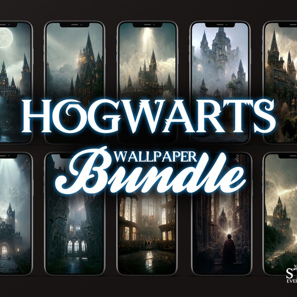 Magic School of Witchcraft & Wizardry | Smartphone Wallpaper Bundle | INSTANT DIGITAL DOWNLOAD