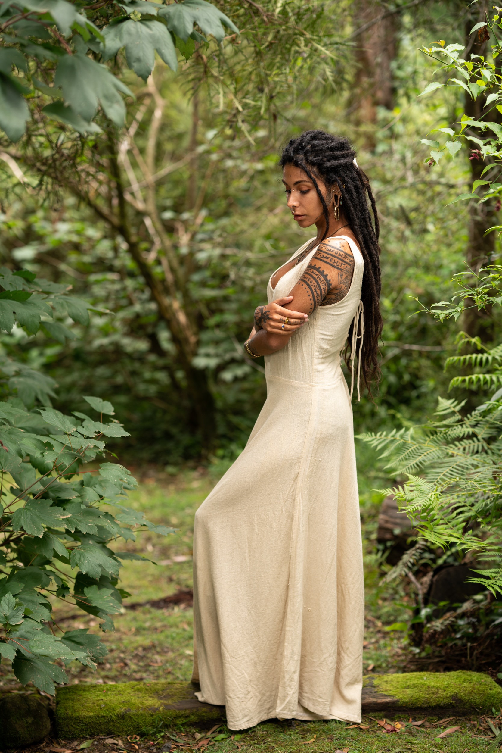 Robe gitane blanche hotsell