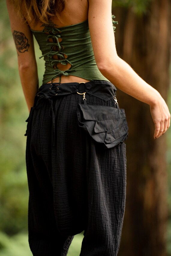 VEGAN COTTON POCKET Belt Black Festival Utility Handmade Hippie Tribal Natural Organic Boho Gypsy Style Pockets Belt - Etsy VEGAN COTTON POCKET Belt Black Festival Utility Handmade Hippie Tribal Natural Organic Boho Gypsy Style Pockets Belt - Etsy