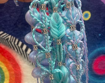 Glacier Heart Rave Braids