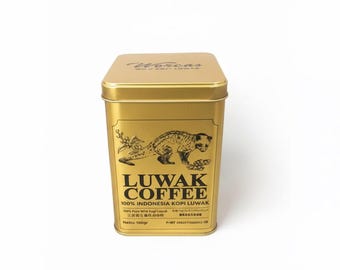 Premium Luwak Gold Coffee 100g by Worcas – Authentic Indonesian