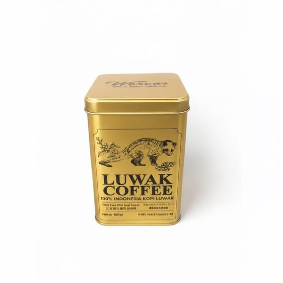 Premium Luwak Gold Coffee 100g by Worcas – Authentic Indonesian