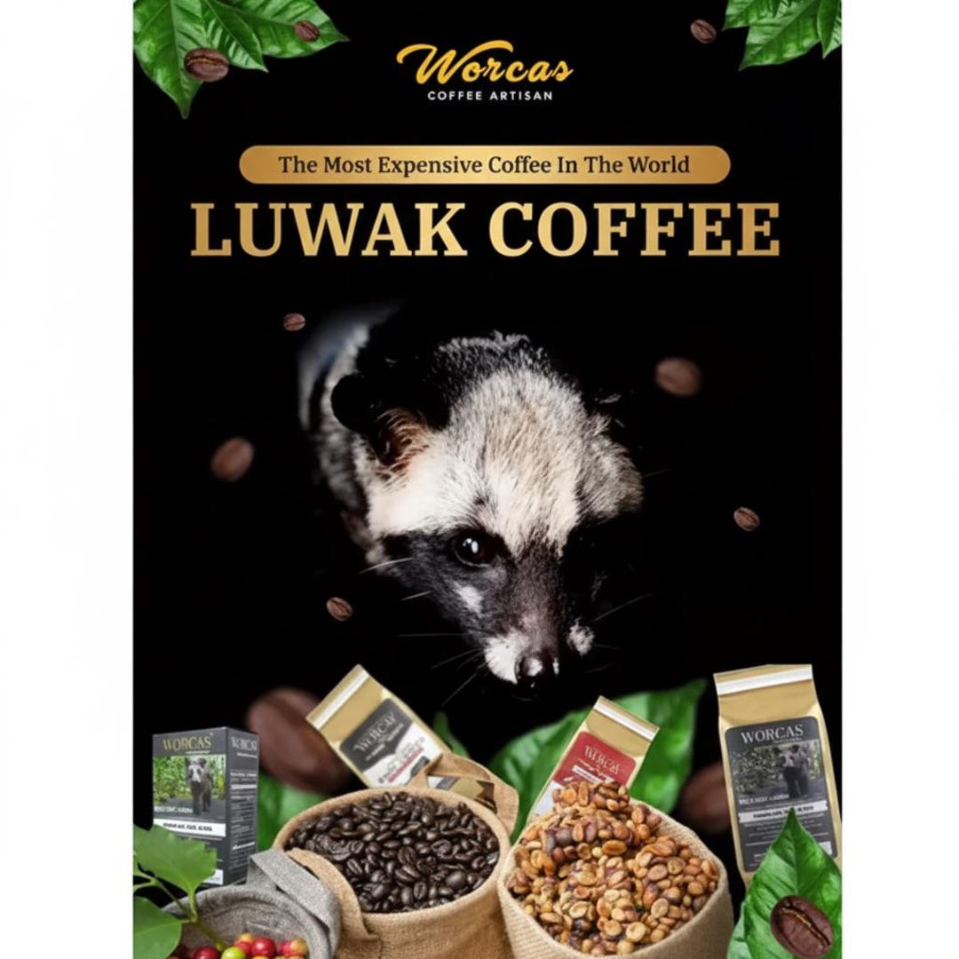 Worcas Kopi Luwak Black Mandheling – Indonesian Premium Civet