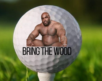 Barry Woods Golf Ball, Funny Barry Woods Golf Ball, Funny Golf Balll, Barry Woods Gift, Funny Golf Gift, Gag Golf Gift, Custom Golf Ball