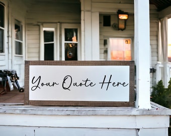 Custom Quote Sign For Home, Personalized Wood Sign, Custom Wall Decor, Custom Wood Sign, Wooden Quote Sign, Custom Quote Sign, Quote On Sign
