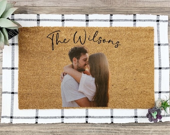 Custom Photo Doormat, Photo on Doormat, Custom Logo Doormat, Photo On Rug, Custom Doormat with Picture, Picture Doormat