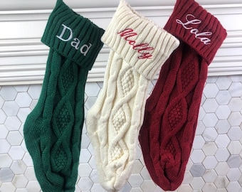 Christmas Stockings with Name, Custom Christmas Stockings, Stockings, Pet Stockings, Stockings for Kid, Monogrammed Christmas Stockings
