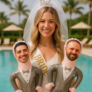 Bachelorette Blow Up Doll Party Favor, Blow Up Doll, Bachelorette Trip Decor, Blow Up Husband, Groom Blow Up Doll Inflatable, Hen Party