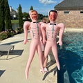 Bachelorette Blow Up Doll Party Favor, Blow Up Doll, Bachelorette Trip Decor, Blow Up Husband, Groom Blow Up Doll Inflatable, Hen Party