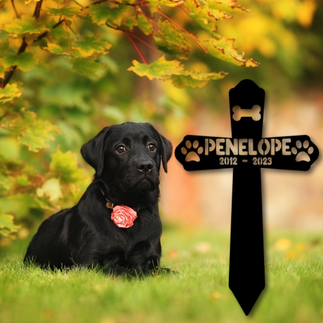 Custom Dog Memorial Sign Custom Dog House Sign Sign for Dog Gravesite