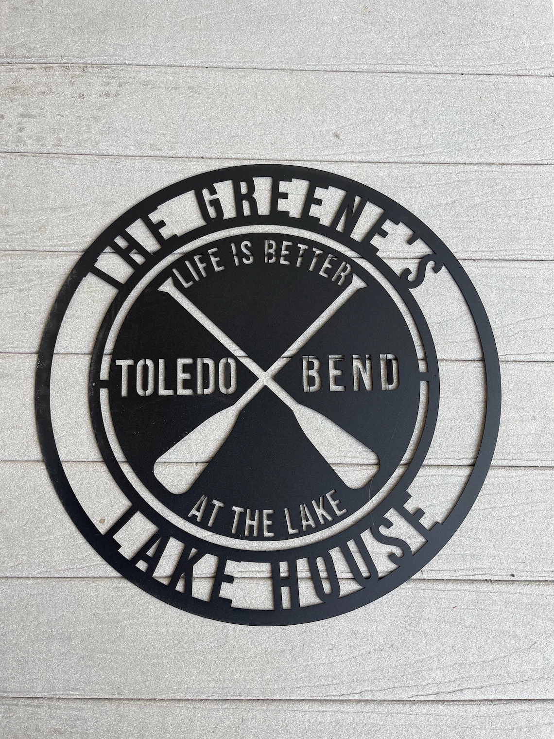 Metal Lake House Sign Lake Sign Lakehouse Sign Beachhouse Etsy