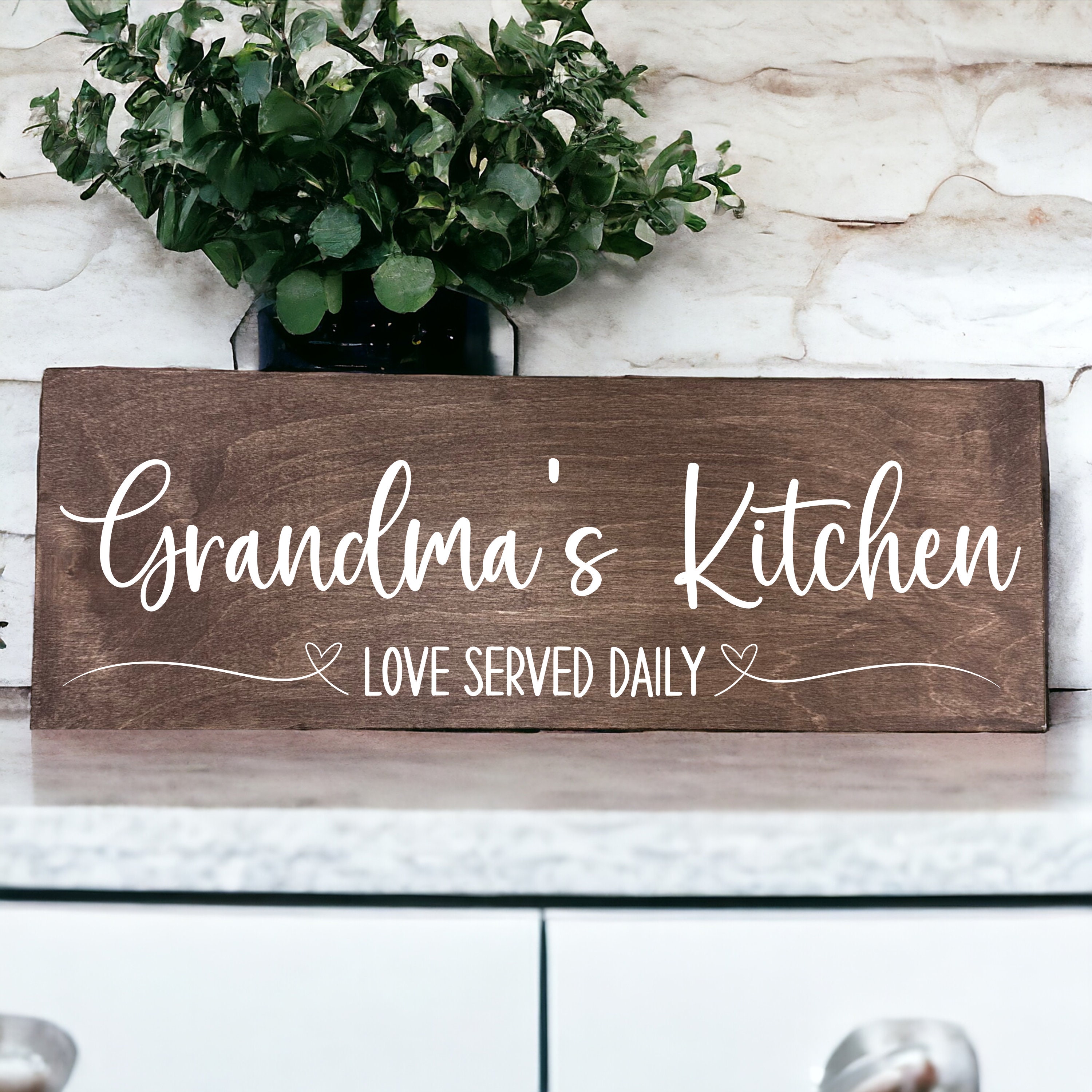 Personalized Kitchen Sign, Custom Kitchen Sign, Kitchen Sign, Kitchen ...