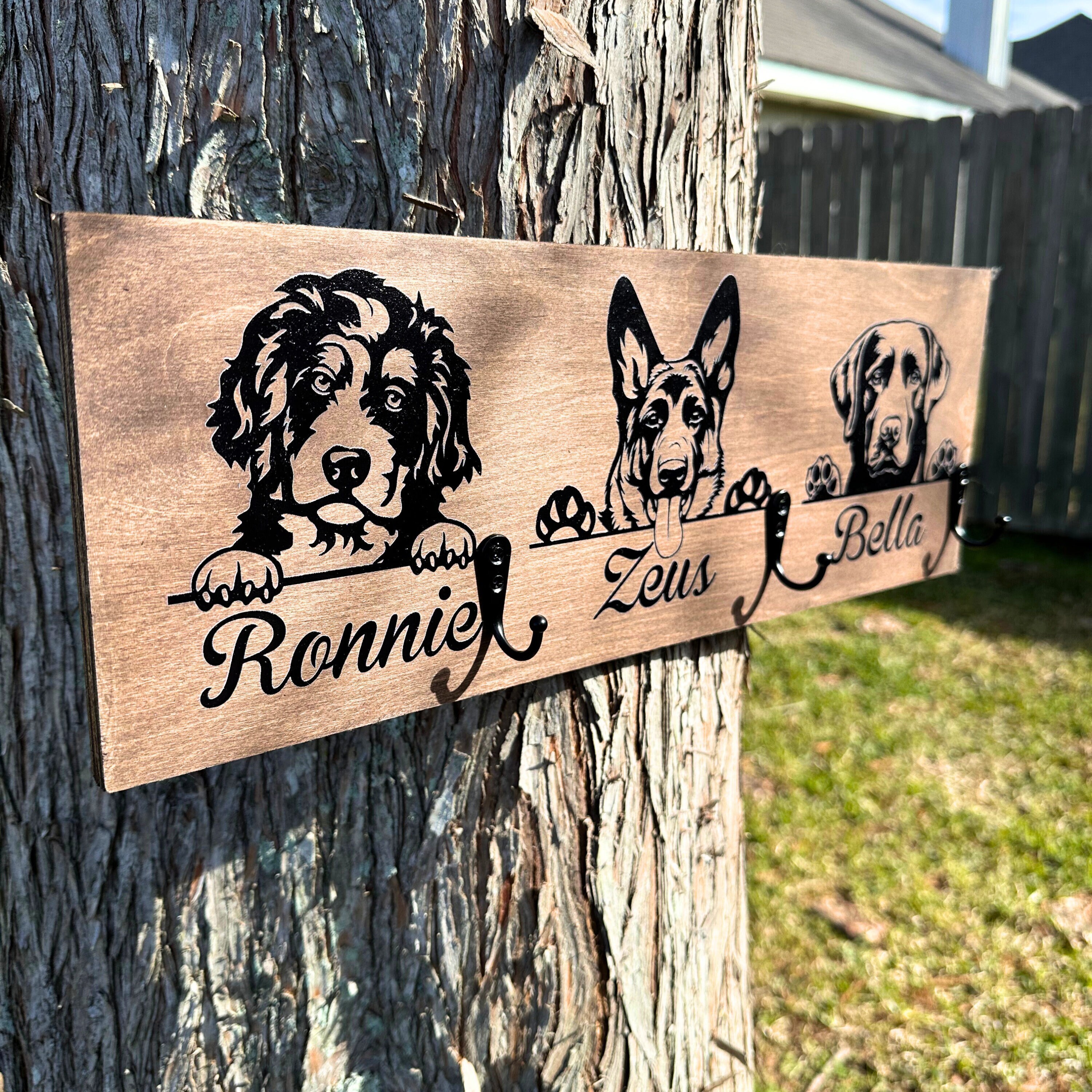 Pet Leash Holder Etsy