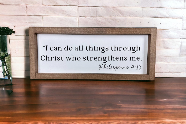 Personalized Bible Verse Sign, Custom Bible Verse Wall Art, Custom Scripture Sign, Custom Quote Sign For Home, Custom Quote Sign image 3