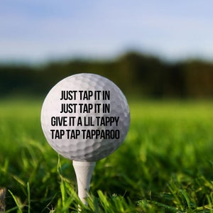 Quotes Golf Ball, Funny Quote Golf Ball, Funny Golf Ball, Golf Gift