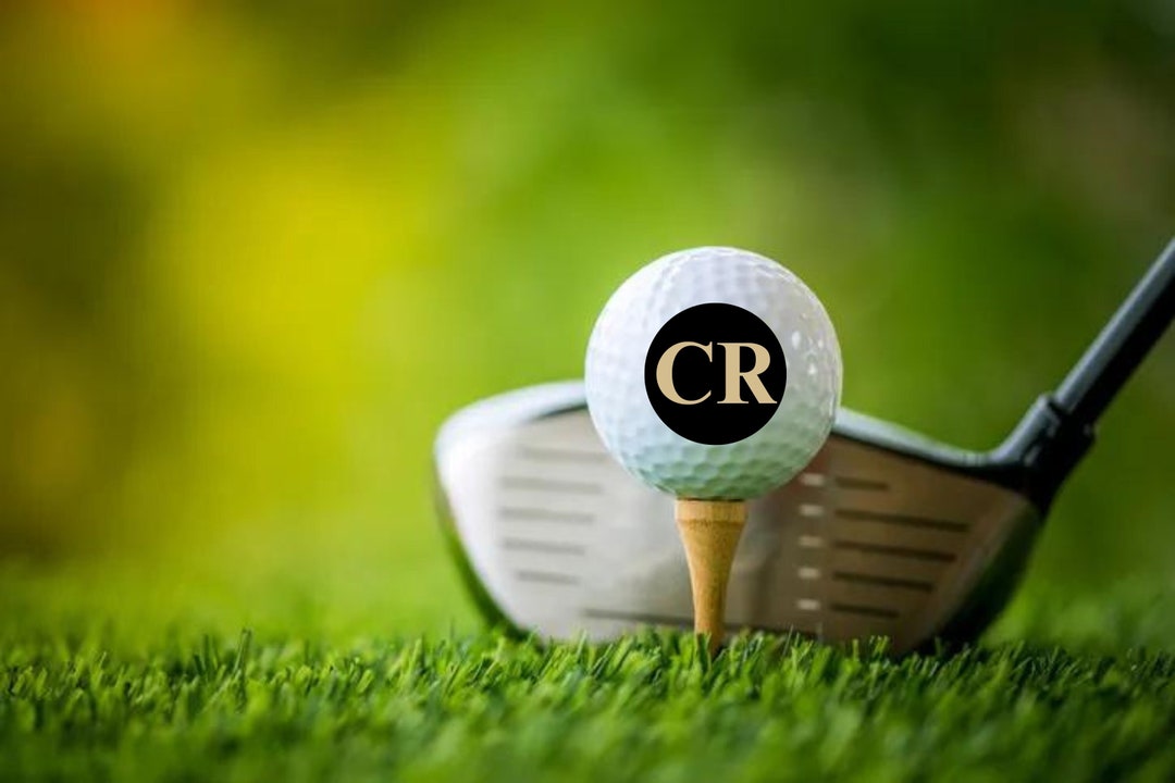 Golf Ball With Initials, Initials on Golf Ball, Golf Ball With Name ...