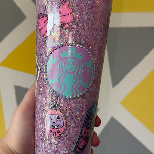 Spooky Pastel Starbucks Snowglobe Tumbler **SEALED**