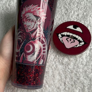 Anime JJK Starbucks Snowglobe Tumbler *SEALED TUMBLER*