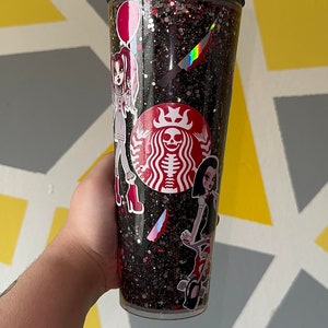 Baddies Spooky Starbucks Snowglobe Tumbler **SEALED**