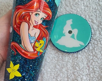 Mermaid Starbucks Snowglobe Tumbler **SEALED TUMBLER**