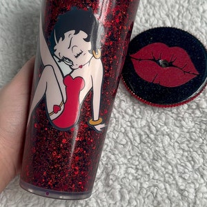 Betty Boop Starbucks Snowglobe Tumbler **SEALED**