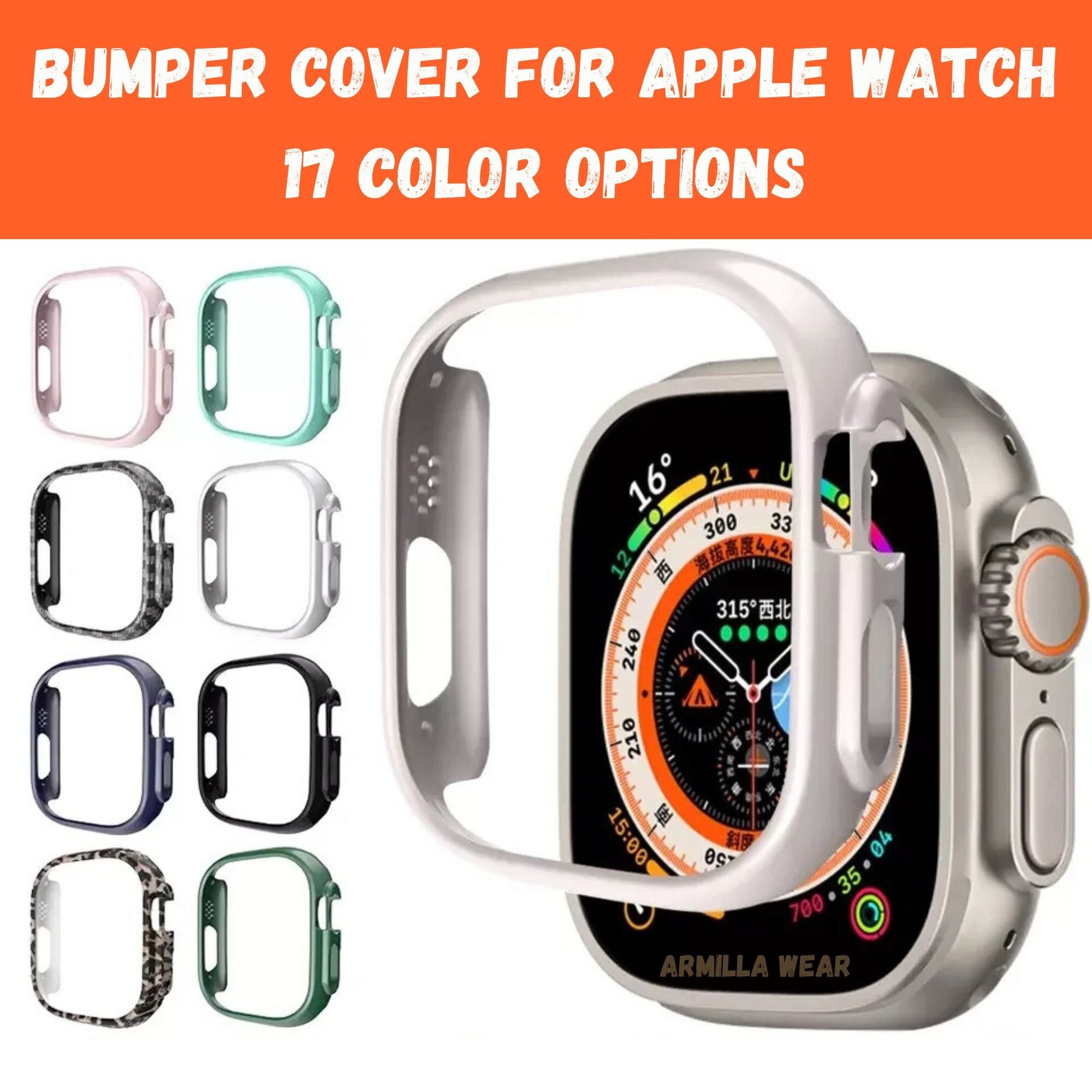 Avoda tpu bumper for hotsell apple watch series 4