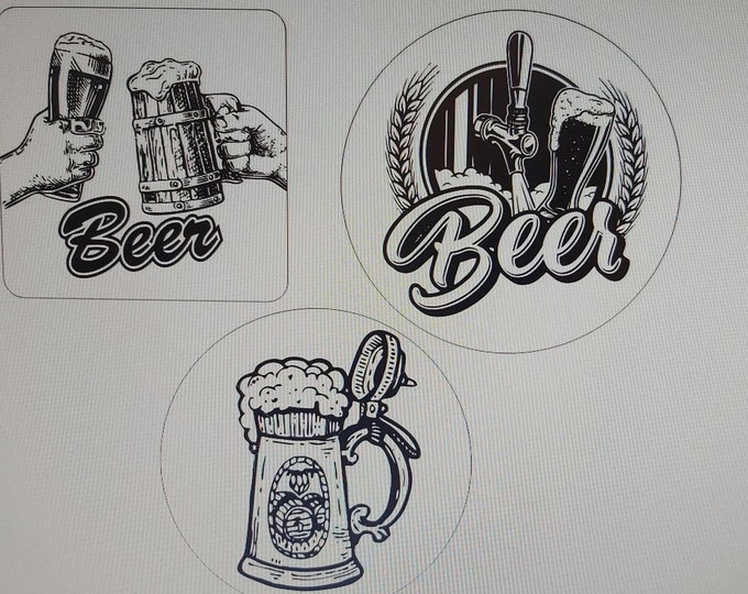 Beer Bier Pivo Vector Files, for Laser Cut, Cnc, Digital Files, Dxf ...