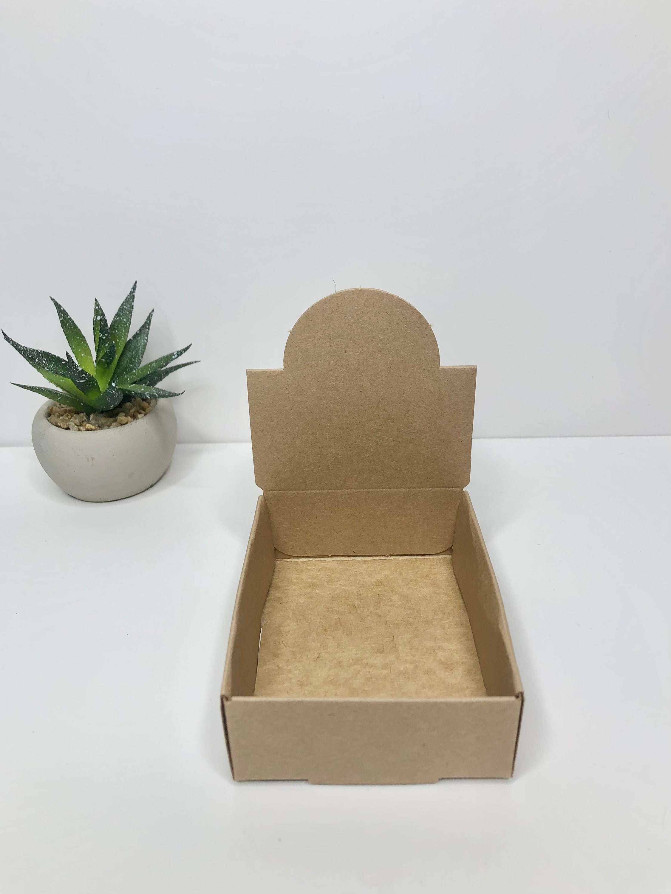 10 Lip Balm Display Case Kraft Color Etsy