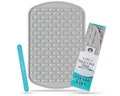 Silicone Baking Mat | Drying Mat | Thick & Soft | Durable | Reusable | BPA Free | Food Safe | Kitchen Gift | 17.1” x 11.2” by Cook'n'Chic®