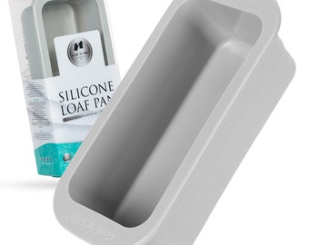 Non-Stick Silicone Loaf Pan | Pure Platinum Silicone, Food Safe Baking Mold